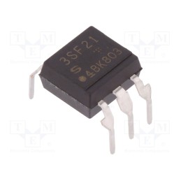 1 pcs x SHARP - PC3SF21YVZBH - Optotriac, 5kV, zero voltage crossing driver, Gull wing 6, Ch: 1