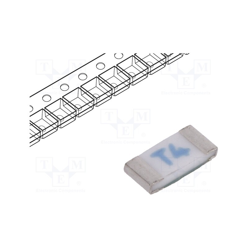 5 pcs x BEL FUSE - 0685T4000-01 - Fuse: fuse, time-lag, 4A, 63VAC, 63VDC, SMD, ceramic, C1T, 1206