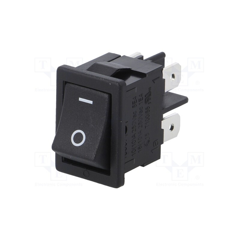 1 pcs x Marquardt - 1858.1104 - ROCKER, DPST, Pos: 2, ON-OFF, 16A/250VAC, IP40, 100mΩ, UL94V-0