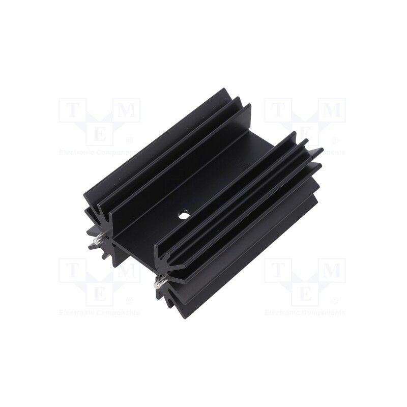 1 pcs x Wakefield Thermal - 657-25ABPE - Heatsink: extruded, H, TO218,TO220,TO247, black, L: 41.9mm, 2.7°C/W