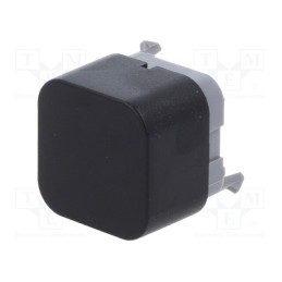 1 pcs x E-SWITCH - PB300DTQ - Switch: push-button, Pos: 3, SPDT, 0.03A/28VDC, (ON)-ON, THT