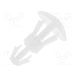 50 pcs x FIX&FASTEN - FIX-RCA-5 - Assembly stud, polyamide, L: 5mm, snap fastener, natural, UL94V-2