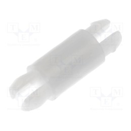 50 pcs x FIX&FASTEN - FIX-SP-8 - PCB distance, polyamide, L: 8mm, latch/latch, natural, UL94V-2