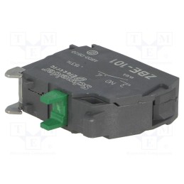1 pcs x SCHNEIDER ELECTRIC - ZBE101TQ - Contact block, 22mm, Harmony XB4, -40÷70°C, front fixing