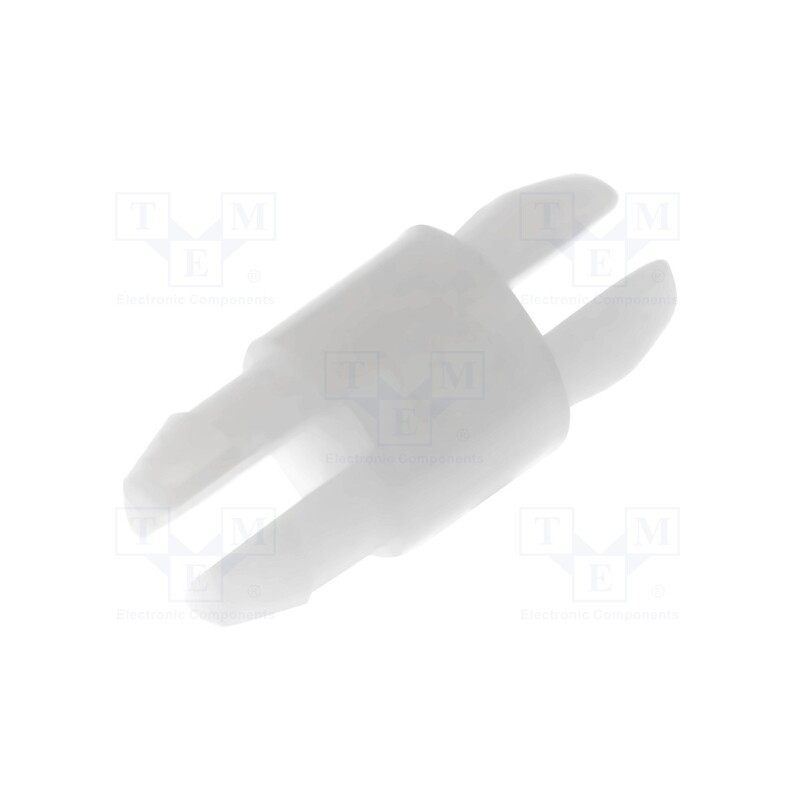 50 pcs x FIX&FASTEN - FIX-SP-4 - PCB distance, polyamide, L: 4mm, latch/latch, natural, UL94V-2