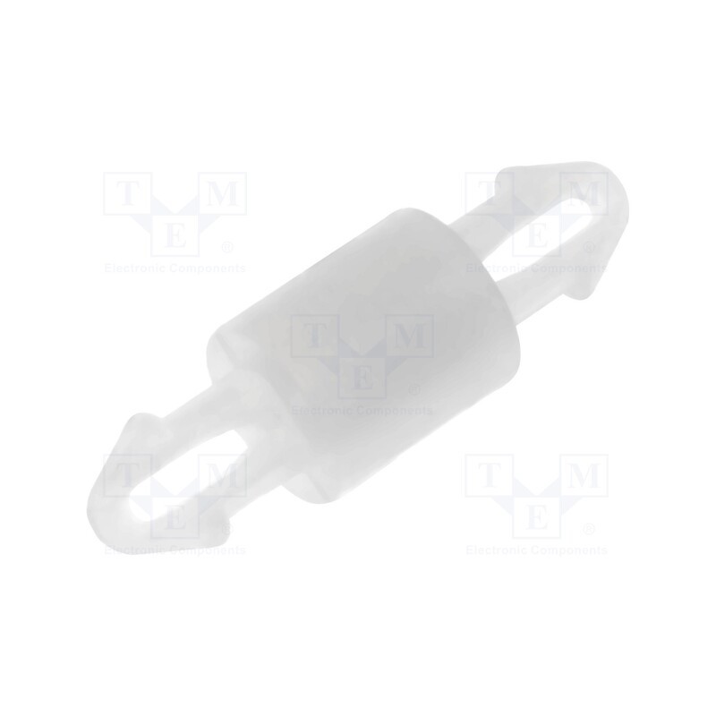 50 pcs x FIX&FASTEN - FIX-MAD-4 - PCB distance, polyamide, L: 4mm, latch/latch, natural, UL94V-2