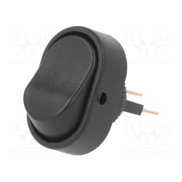 1 pcs x SWITCH COMPONENTS - RD1-1A-DC-1-B - ROCKER, SPST, Pos: 2, ON-OFF, 30A/12VDC, black, none, Rcont max: 50mΩ