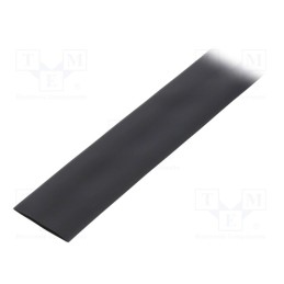 10 pcs x BM GROUP - GBS190SNE - Heat shrink sleeve, glueless, 2: 1, 19mm, L: 1m, polyolefine