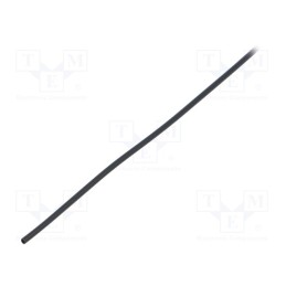 10 m : RNF-100-1/16-0 - Heat shrink sleeve, glueless,flexible, 2: 1, 1.6mm, L: 10m, black