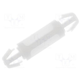 50 pcs x FIX&FASTEN - FIX-LCC-11.5 - PCB distance, polyamide, L: 11.5mm, latch/latch, natural, UL94V-2