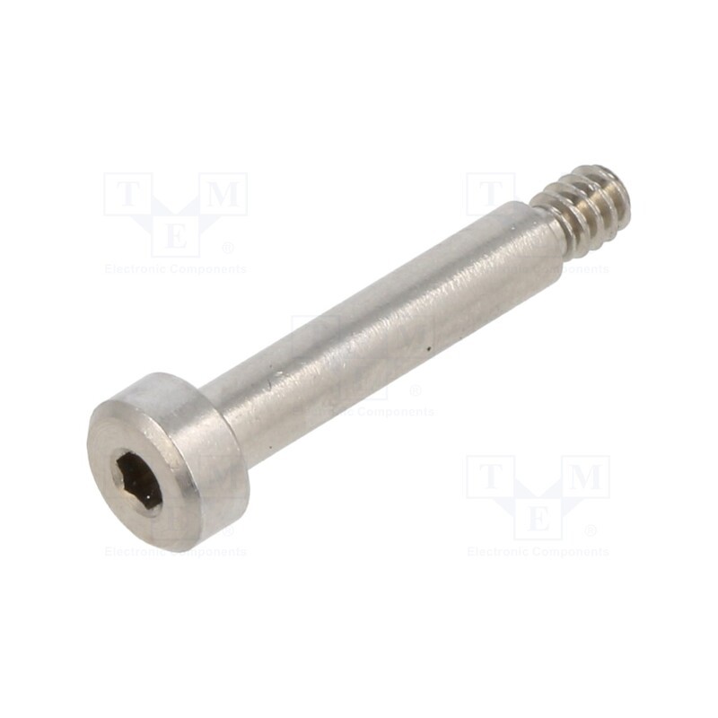 50 pcs x KEYSTONE - 2450 - Screw, UNC6-32x19.1, Head: cheese head, hex key, stainless steel