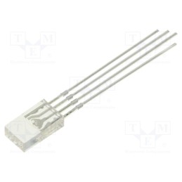 1 pcs x OPTOSUPPLY - OSTBMA7RA1B - LED, rectangular, 2.5x5x8.7mm, tricolour, RGB, 750÷1120mcd, 100°
