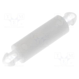 50 pcs x FIX&FASTEN - FIX-MADA-12.7 - PCB distance, polyamide, L: 12.7mm, latch/latch, natural, UL94V-2