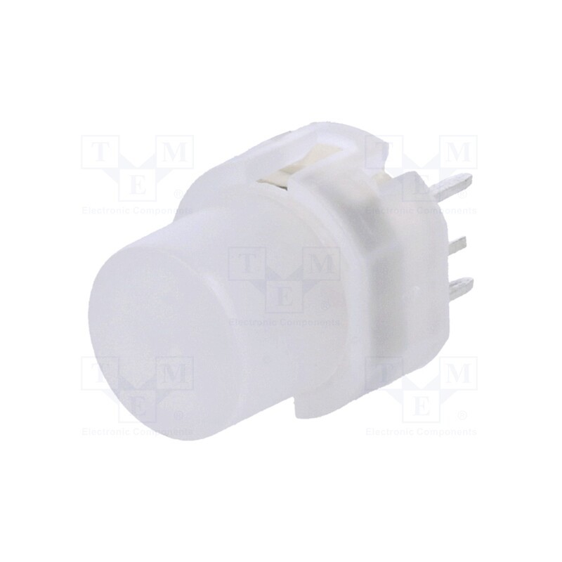 1 pcs x C&K - D6RLBUF1 LFS - Switch: push-button, Pos: 2, SPST-NO, 0.01A/35VDC, LED, blue, THT