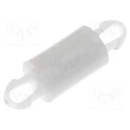50 pcs x FIX&FASTEN - FIX-MADA-7 - PCB distance, polyamide, L: 7mm, latch/latch, natural, UL94V-2