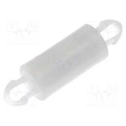 50 pcs x FIX&FASTEN - FIX-MADA-9 - PCB distance, polyamide, L: 9mm, latch/latch, natural, UL94V-2