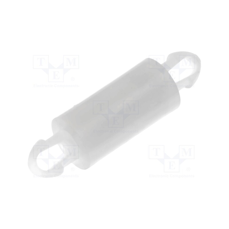 50 pcs x FIX&FASTEN - FIX-MADA-9 - PCB distance, polyamide, L: 9mm, latch/latch, natural, UL94V-2