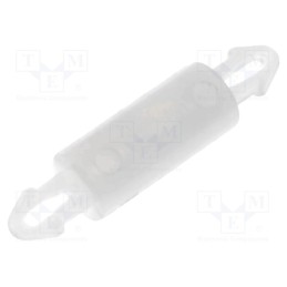 50 pcs x FIX&FASTEN - FIX-MAD-8 - PCB distance, polyamide, L: 8mm, latch/latch, natural, UL94V-2