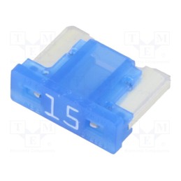 10 pcs x MTA - MINIVAL LOW PROFILE 15A - Fuse: fuse, 15A, 32VDC, automotive, MINIVAL LOW PROFILE
