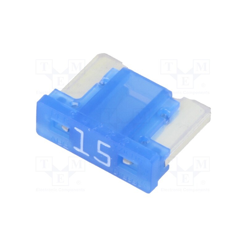 10 pcs x MTA - MINIVAL LOW PROFILE 15A - Fuse: fuse, 15A, 32VDC, automotive, MINIVAL LOW PROFILE