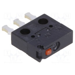 1 pcs x PANASONIC - AV400461 - Microswitch SNAP ACTION, 0.1A/30VDC, without lever, SPDT, Pos: 2
