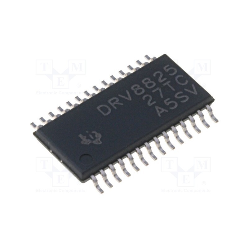 1 pcs x TEXAS INSTRUMENTS - DRV8825PWP - IC: driver, stepper motor controller, HTSSOP28, 2.5A, 24V, Ch: 2