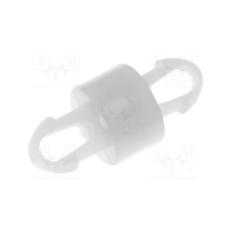 50 pcs x FIX&FASTEN - FIX-MADA-3 - PCB distance, polyamide, L: 3mm, latch/latch, natural, UL94V-2