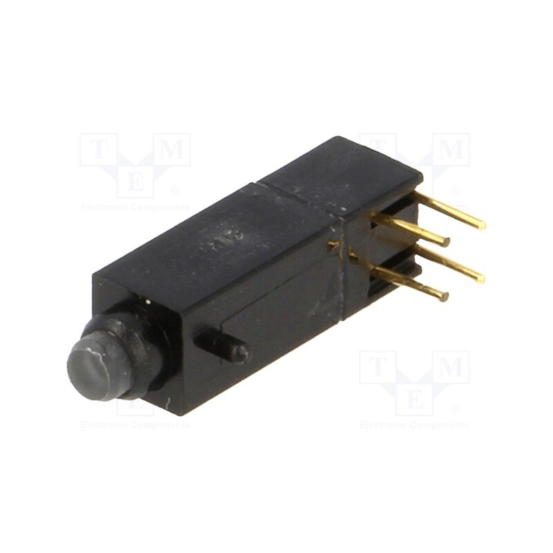 1 pcs x MENTOR - 2214.1232 - Switch: push-button, Pos: 2, SPST-NO, 0.1A/24VAC, OFF-(ON), red