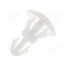 50 pcs x FIX&FASTEN - FIX-RCA-3.2 - Assembly stud, polyamide, L: 3.2mm, snap fastener, natural