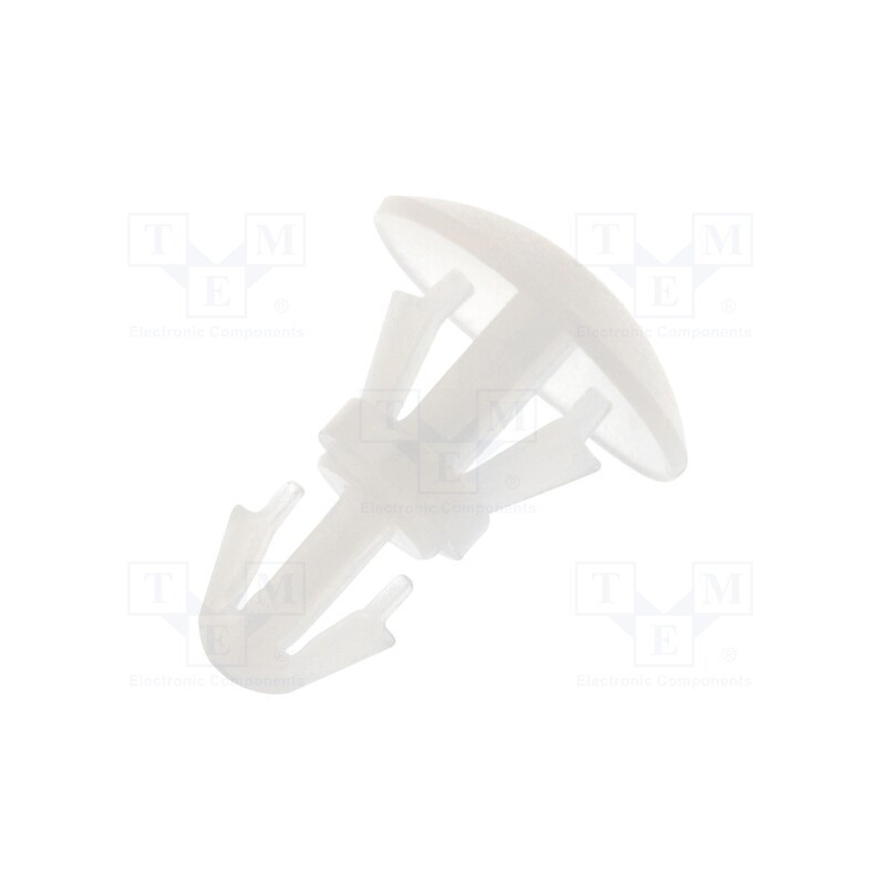 50 pcs x FIX&FASTEN - FIX-RCA-3.2 - Assembly stud, polyamide, L: 3.2mm, snap fastener, natural