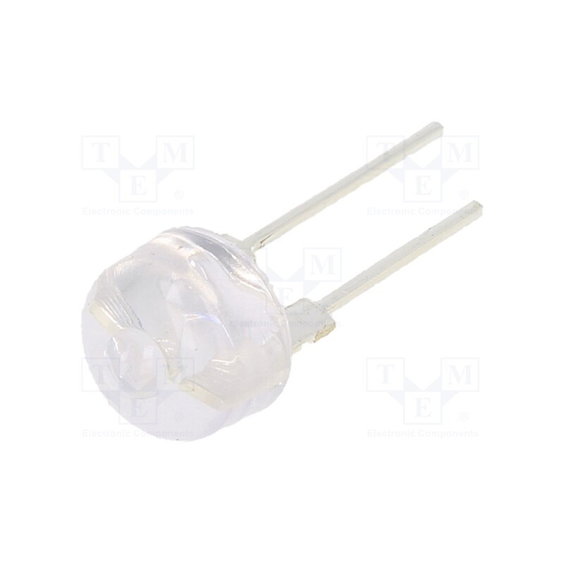 1 pcs x OPTOSUPPLY - OSY5XAAC11U - LED, 10mm, yellow, 90000÷120000mcd, 12°, Front: convex, 2÷2.6V