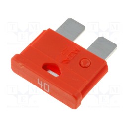 10 pcs x MTA - UNIVAL 40A - Fuse: fuse, 40A, 32VDC, automotive, 19mm, UNIVAL