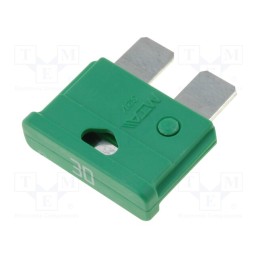 10 pcs x MTA - UNIVAL 30A - Fuse: fuse, 30A, 32VDC, automotive, 19mm, UNIVAL