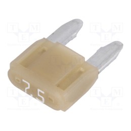 10 pcs x LITTELFUSE - 0MIN07.5HXGLO - Fuse: fuse, 7.5A, 12VDC, automotive, 10.9mm, SMART GLOW