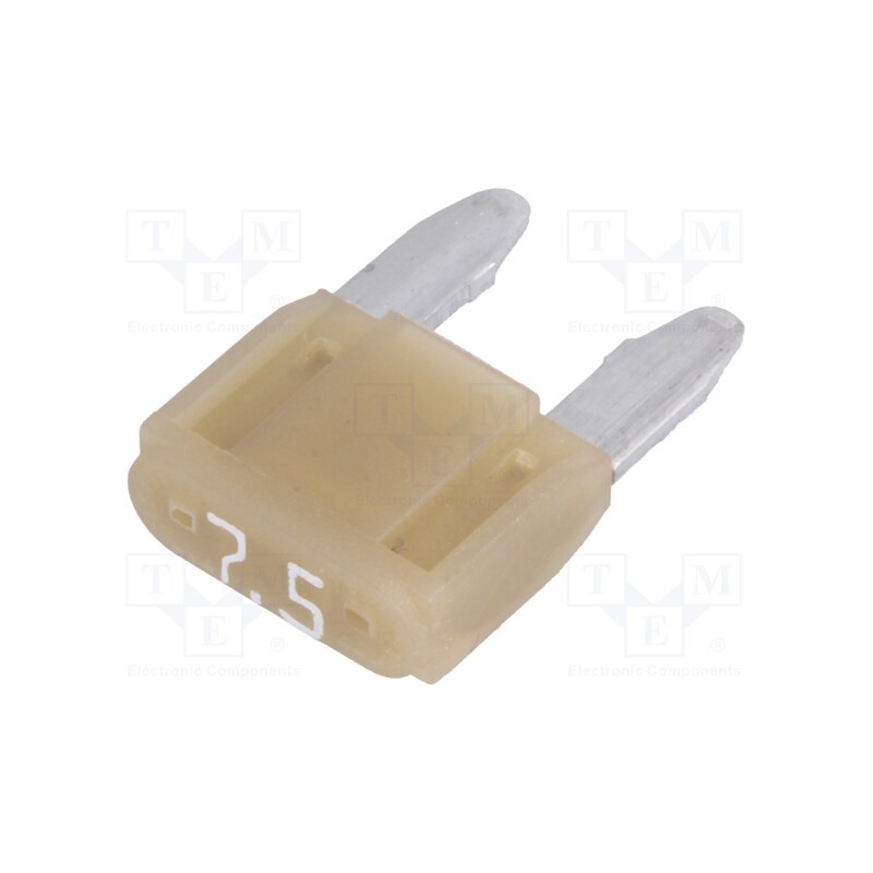 10 pcs x LITTELFUSE - 0MIN07.5HXGLO - Fuse: fuse, 7.5A, 12VDC, automotive, 10.9mm, SMART GLOW