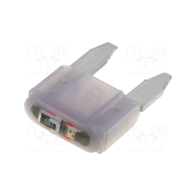 10 pcs x LITTELFUSE - 0MINI003.HXGLO - Fuse: fuse, 3A, 12VDC, automotive, 10.9mm, SMART GLOW