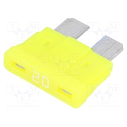 10 pcs x LITTELFUSE - 0ATO020.HXGLO - Fuse: fuse, 20A, 12VDC, automotive, 19mm, SMART GLOW