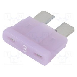 10 pcs x LITTELFUSE - 0ATO003.HXGLO - Fuse: fuse, 3A, 12VDC, automotive, 19mm, SMART GLOW