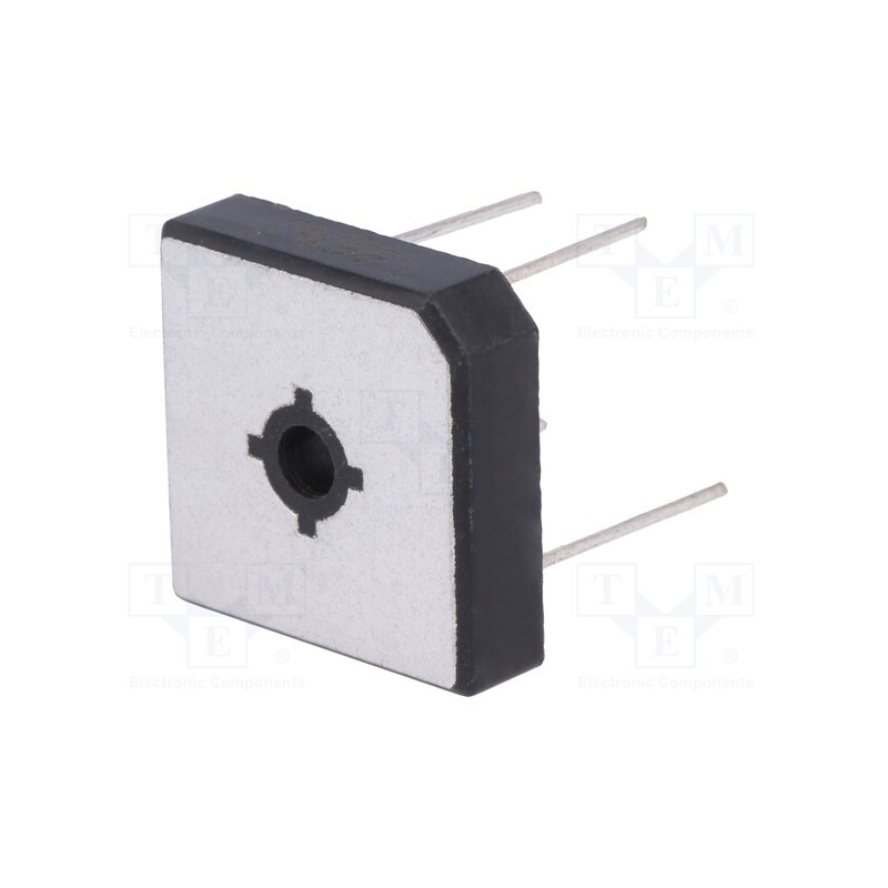 1 pcs x DC COMPONENTS - MBR2505W - Bridge rectifier: single-phase, Urmax: 50V, If: 25A, Ifsm: 400A