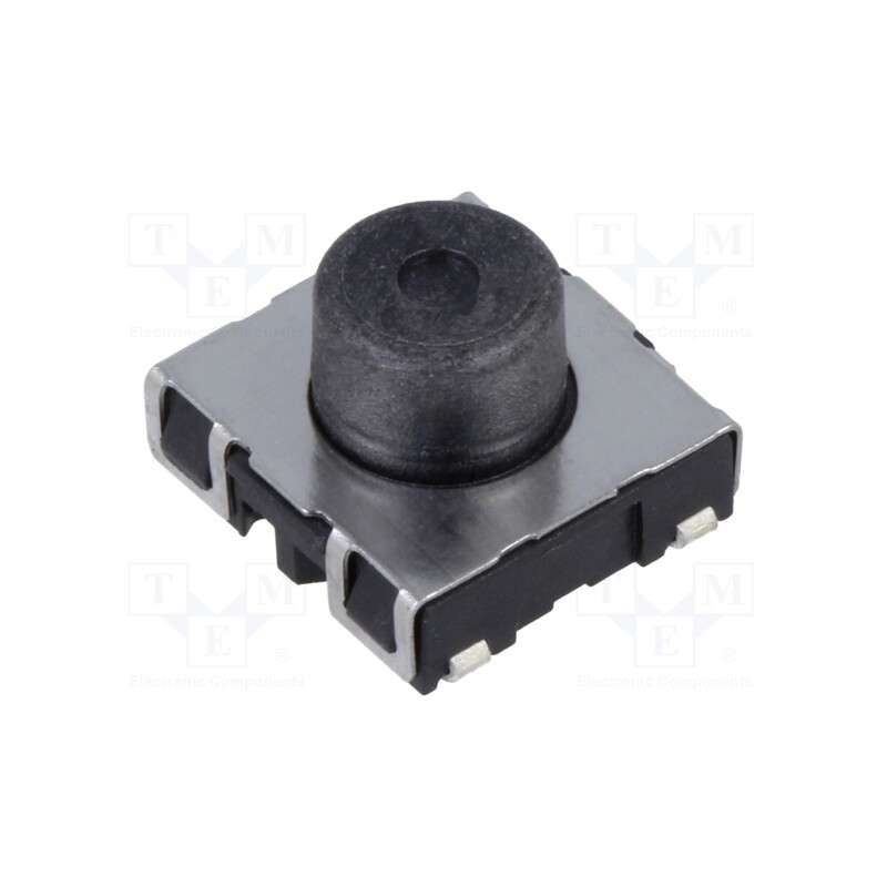 1 pcs x SCHURTER - 1241.1619.11 - Microswitch TACT, SPST-NO, Pos: 2, 0.05A/42VDC, SMD, 2.2N, 7.75mm