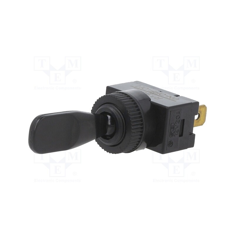 1 pcs x SWITCH COMPONENTS - TE1-1F-DC-1-PB - Switch: toggle, Pos: 2, SPDT, ON-ON, 20A/12VDC, -25÷85°C, 50mΩ