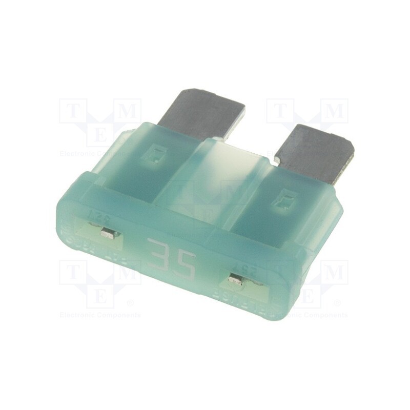 10 pcs x LITTELFUSE - 0287035.PXCN - Fuse: fuse, 35A, 32VDC, automotive, 19mm, ATOF