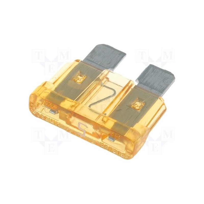 10 pcs x LITTELFUSE - 0287005.PXCN - Fuse: fuse, 5A, 32VDC, automotive, 19mm, ATOF
