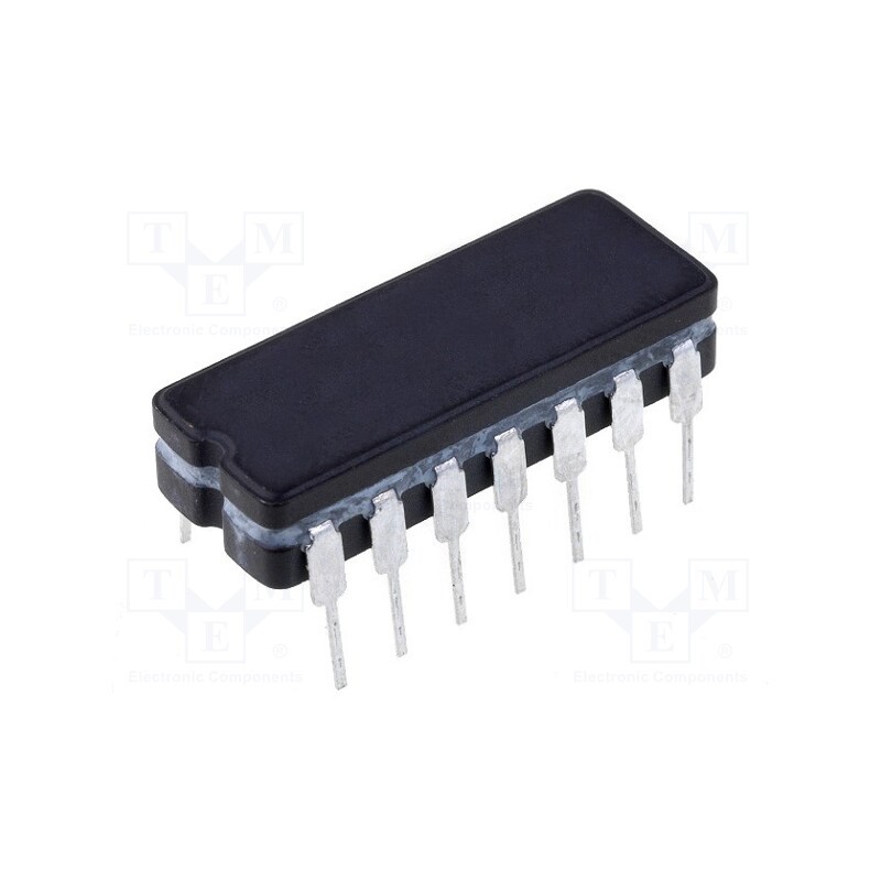1 pcs x TEXAS INSTRUMENTS - LM139J/PB - IC: comparator, universal, Cmp: 4, 1.3us, 2÷36V, THT, CDIP14,
