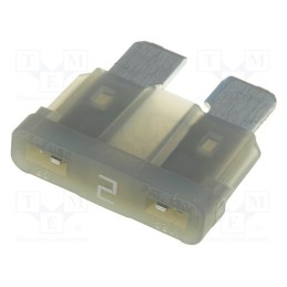 10 pcs x LITTELFUSE - 0287002.PXCN - Fuse: fuse, 2A, 32VDC, automotive, 19mm, ATOF