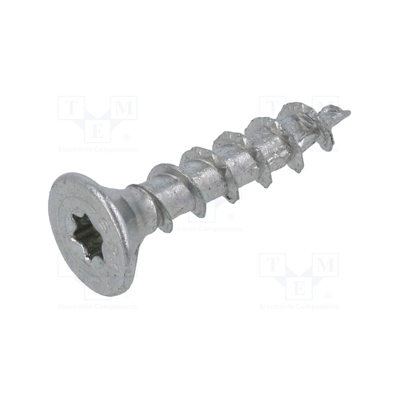 100 pcs x BOSSARD - 3373530 - Screw, for wood, 5x25, Head: countersunk, Torx®, TX20, WIROX®, SPAX®