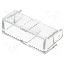 10 pcs x Stelvio Kontek - BS140NA - Cover, cylindrical fuses, 5x20mm, 6.3A, ZHL15,ZHL31