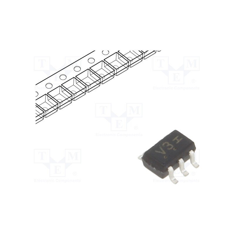 10 pcs x ONSEMI - MC74VHC1G02DFT2G - IC: digital, NOR, Ch: 1, IN: 2, CMOS, SMD, SC88A, 2÷5.5VDC, -55÷125°C
