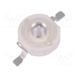 1 pcs x ProLight Opto - PM2E-1LLE - Power LED, UV, 130°, 350mA, 390÷410nm, Pmax: 1W, SMD, 2.85÷4.1V