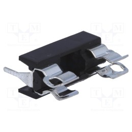 10 pcs x PROFFUSE - ZH1 - Fuse holder, cylindrical fuses, 22mm, Leads: for PCB